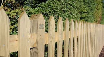 Image result for Picket Fence Panels