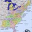 Image result for Map of East Coast USA States