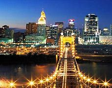 Image result for Cincinnati Skyline From Kentucky at Night