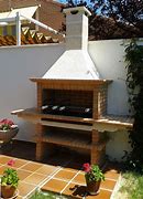 Image result for Outdoor Brick BBQ Designs