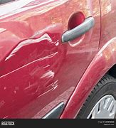 Image result for Red Car Dent