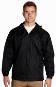 Image result for Black Windbreaker Jackets for Men