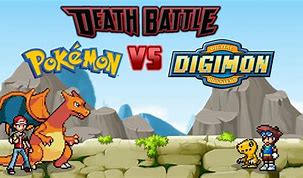 Image result for Pokemon vs Digimon Death Battle