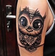 Image result for Baby Owl Tattoo