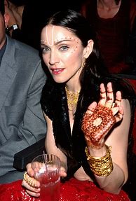 Image result for Madonna Black Hair
