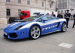 Image result for Italian Police Car Lamborghini