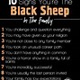 Image result for Proud Black Sheep of the Family