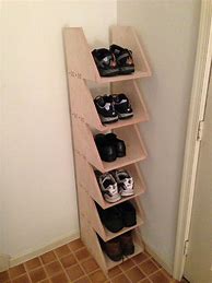 Image result for Shoe Storage Racks DIY