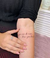 Image result for Cute Small Tattoo Quotes