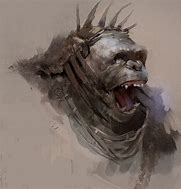 Image result for Ape Horned Creature