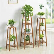 Image result for Wooden Tiered Plant Stands Indoor