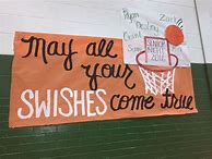 Image result for Signs for Basketball Senior Night