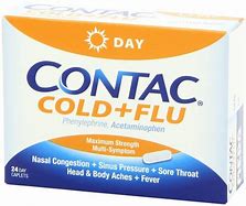 Image result for Contac Cold and Flu