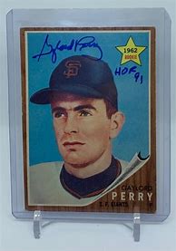 Image result for Gaylord Perry Autographed Card