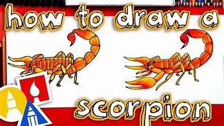 Image result for How 2 Draw Scorpion