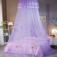 Image result for Girls Bed Canopy Netting