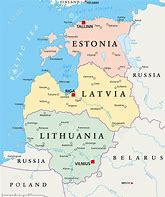 Image result for Latvia and Ukraine Map