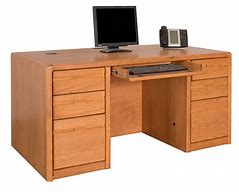 Image result for Contemporary Oak Desk