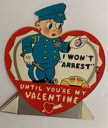 Image result for Vintage Valentine Police