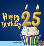 Image result for 25 Birthday Wishes
