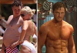 Image result for Chris Pratt Before He Lost Weight Getting Out of a Car