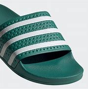 Image result for Adidas Adilette Slides Green