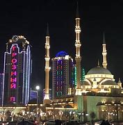 Image result for Chechnya City at Night