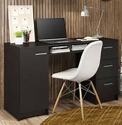 Image result for Computer Desk with 3 Drawers Lockable