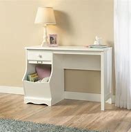 Image result for White Kids Desk with Storage