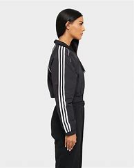 Image result for Adidas Cropped Jacket Black