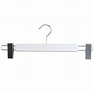 Image result for White Pant Hangers with Clips