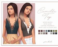 Image result for Maxis Match Tank Top Sims 4 CC