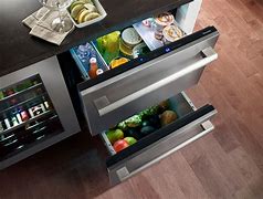 Image result for Double Drawer Refrigerator