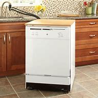 Image result for Home Depot GE Portable Dishwasher