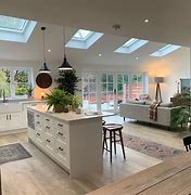 Image result for Open Kitchen Family Room Area