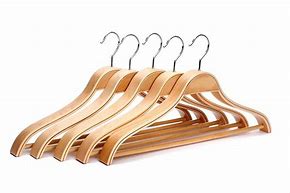 Image result for Heavy Duty Wooden Coat Hangers