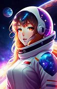 Image result for Space Anime Girl Drawing