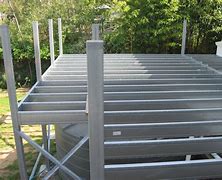 Image result for Post and Beam Deck Framing