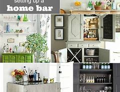 Image result for Home Bar Set Up