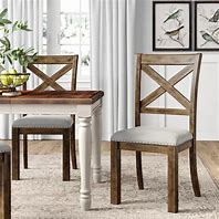 Image result for Comfortable Black Cushioned Dining Room Chairs