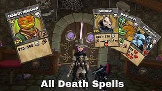 Image result for Wizard101 Death Spells