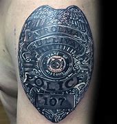 Image result for Police Skull Tattoos
