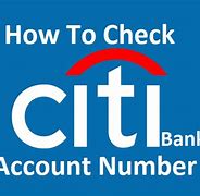 Image result for Citibank Account Number On Check