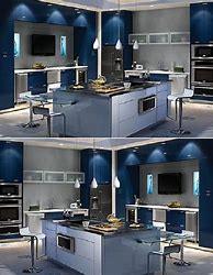 Image result for Blue Kitchen Appliance Sets