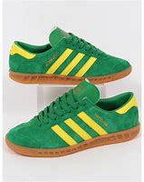 Image result for Adidas Green and White Trainers