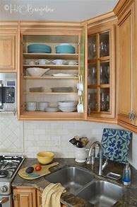 Image result for Kitchen Cabinets Inside Shelves