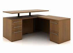 Image result for Modern L-shaped Electric Standing Desk