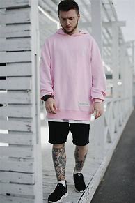 Image result for Pink Sweatshirt for Men
