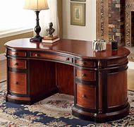Image result for Traditional Wooden Office Desk
