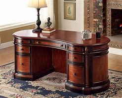 Image result for Small Cherry Wood Office Desk